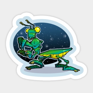 Alien Insect Sticker